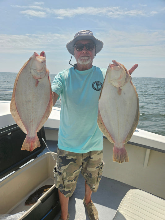 Saltwater Drifter fluke fishing