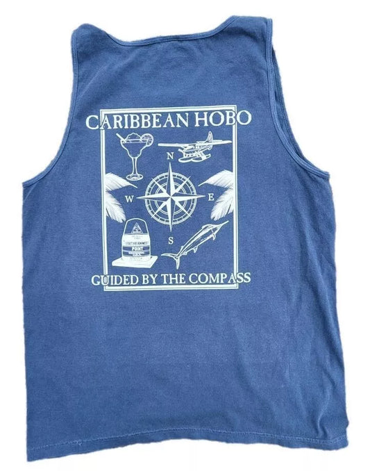 Caribbean Hobo...Guided by the compass Tank top