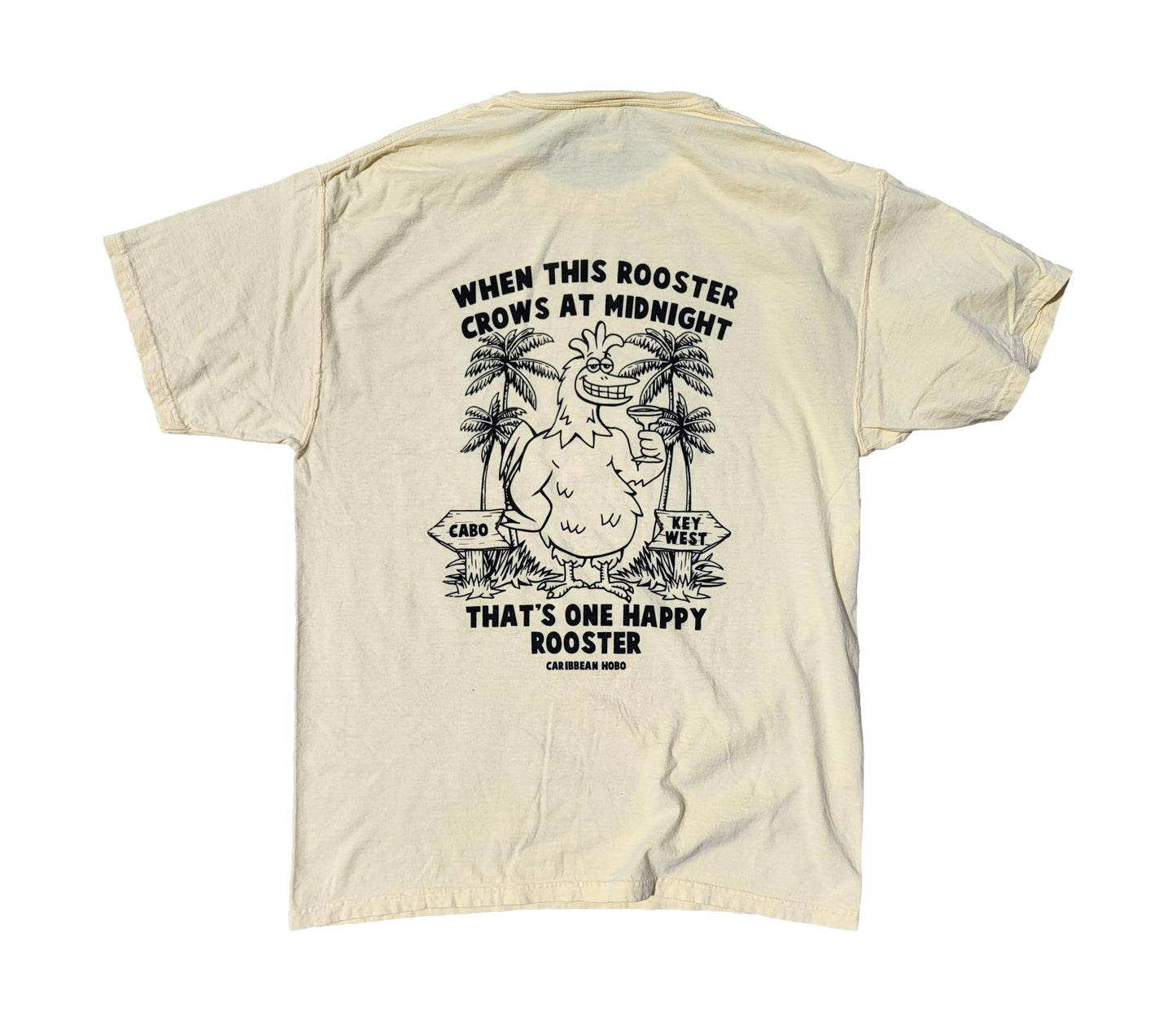 Happy Rooster at Midnight t-shirt