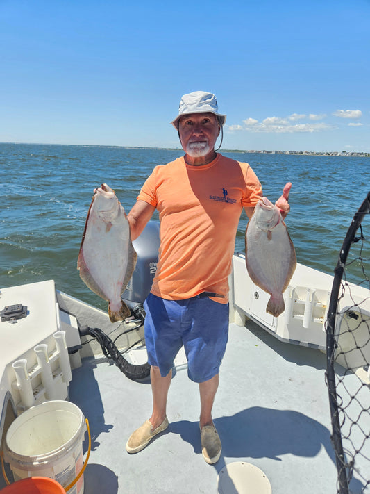 Fluke fishing