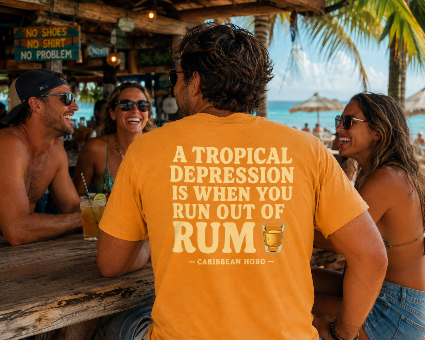 Tropical Depression Rum T-shirt