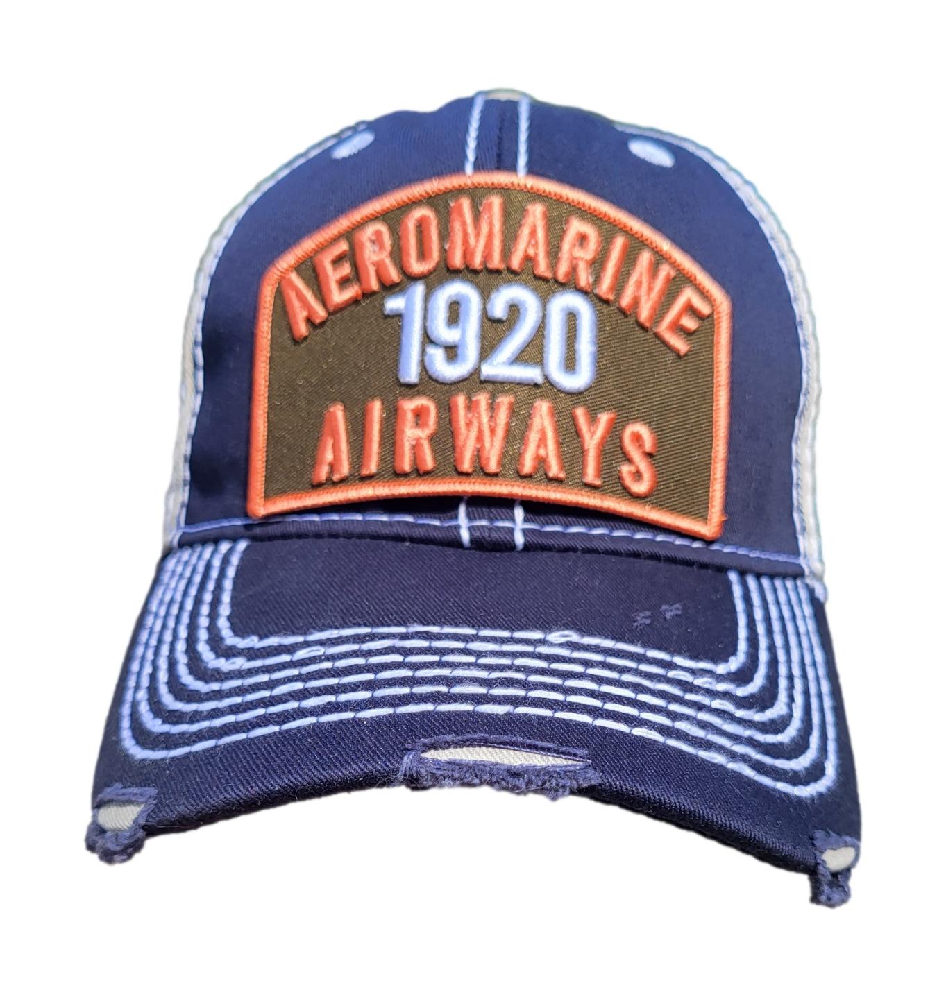 Aeromarine distressed hat