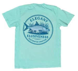 Saltwater Drifter Bonefish Elusive T-shirt - [Caribbean Hobo]-Key West, top quality tropical island designed t-shirts
