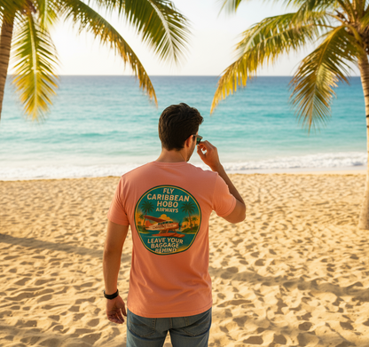 Caribbean Hobo Airways T-shirt