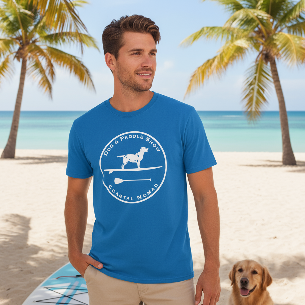 Dog and Paddle Show t-shirt