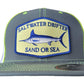 Saltwater Drifter flex fit trucker hat