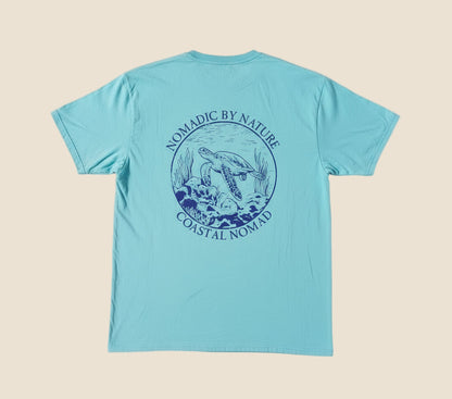 Nomadic by Nature T-shirt - [Caribbean Hobo]-Key West, top quality tropical island designed t-shirts