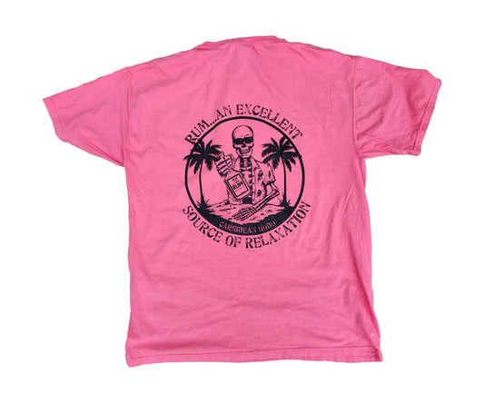 Rum an excellent source of relaxation T-shirt