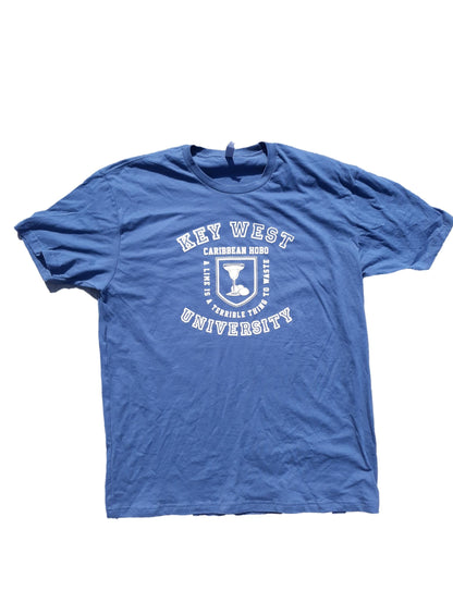 Key West University - [Caribbean Hobo]-Key West, top quality tropical island designed t-shirts