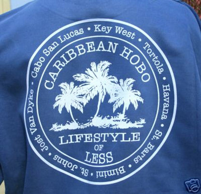 Caribbean Hobo sweatshirt Lifestyle - [Caribbean Hobo]-Key West, top quality tropical island designed t-shirts