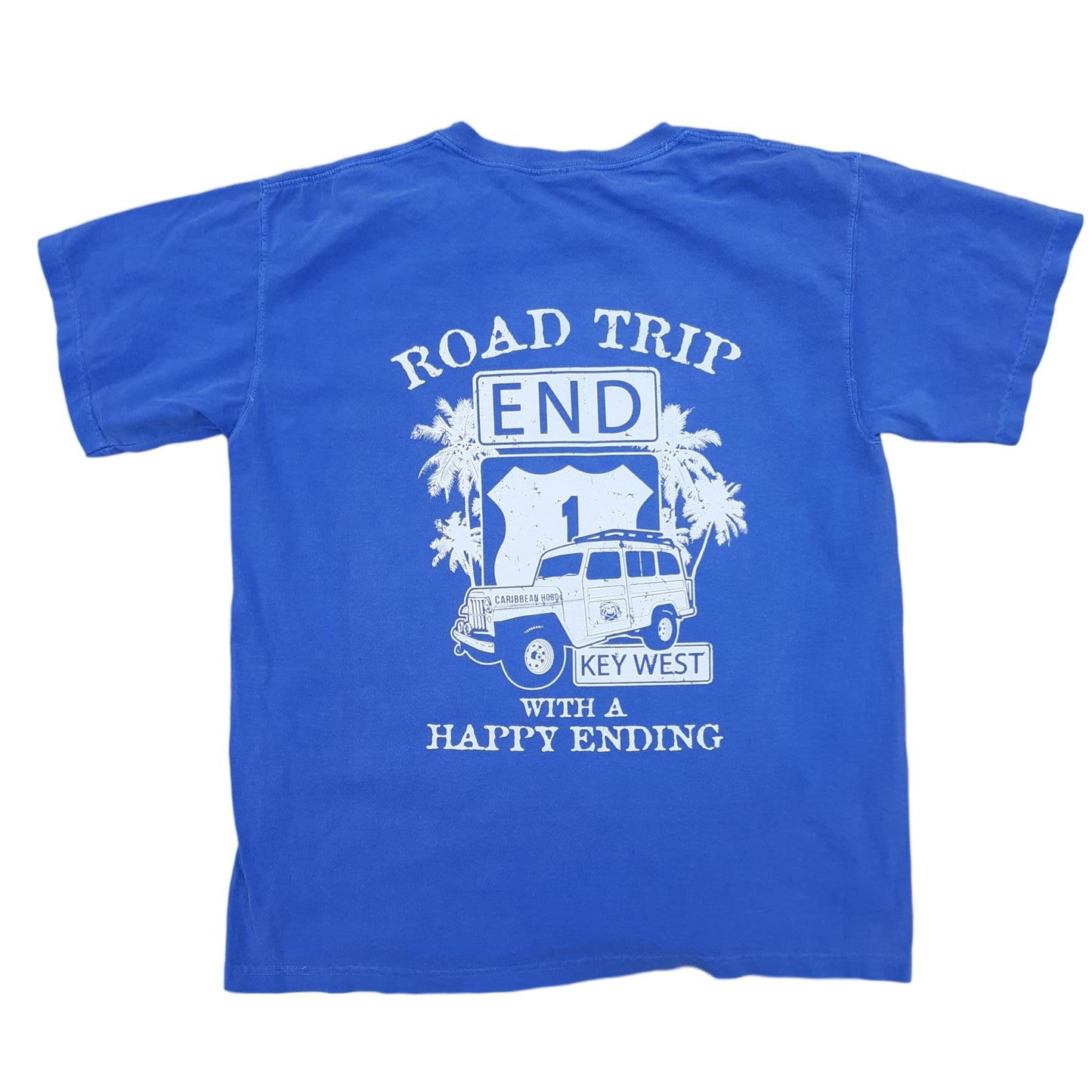 Caribbean Hobo Happy Ending t-shirt.