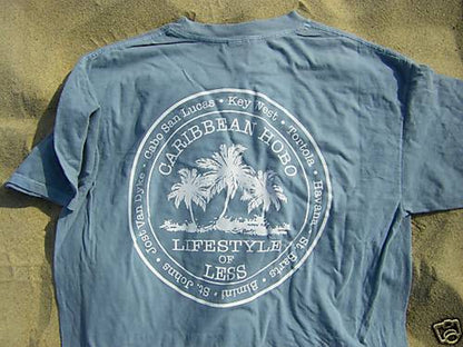 Caribbean Hobo Lifestyle of Less - [Caribbean Hobo]-Key West, top quality tropical island designed t-shirts