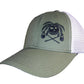 Caribbean Hobo Coconut head trucker cap Khaki green. Free Shipping!