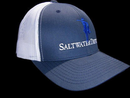 Saltwater Drifter trucker cap. Free shipping! - [Caribbean Hobo]-Key West, top quality tropical island designed t-shirts