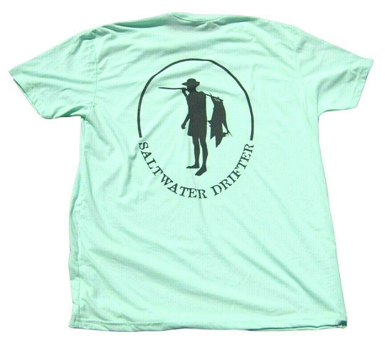 Saltwater Drifter, Oval, T-shirt