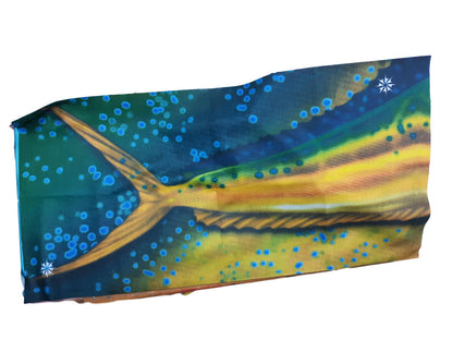 Mahi mahi neck gaiter. Free Shipping! - [Caribbean Hobo]-Key West, top quality tropical island designed t-shirts