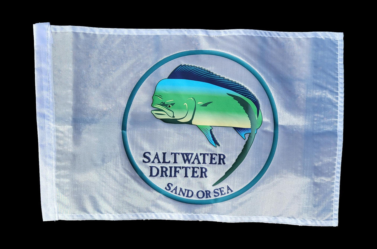 Saltwater Drifter Mahi flag