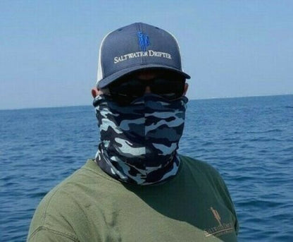 Saltwater Drifter trucker cap. Free shipping! - [Caribbean Hobo]-Key West, top quality tropical island designed t-shirts