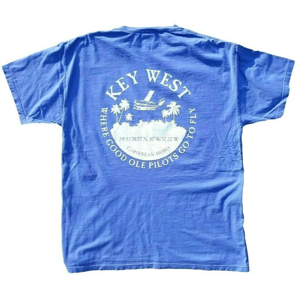 Caribbean Hobo's Key West....Where good ole pilots go to fly. t-shirt